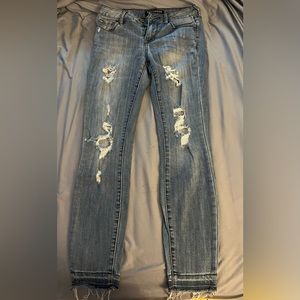 Bull Head Jeans | Distressed | Ripped and Repaired